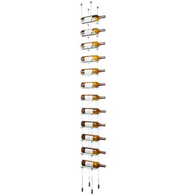 12 Bottle Floating Wine Rack