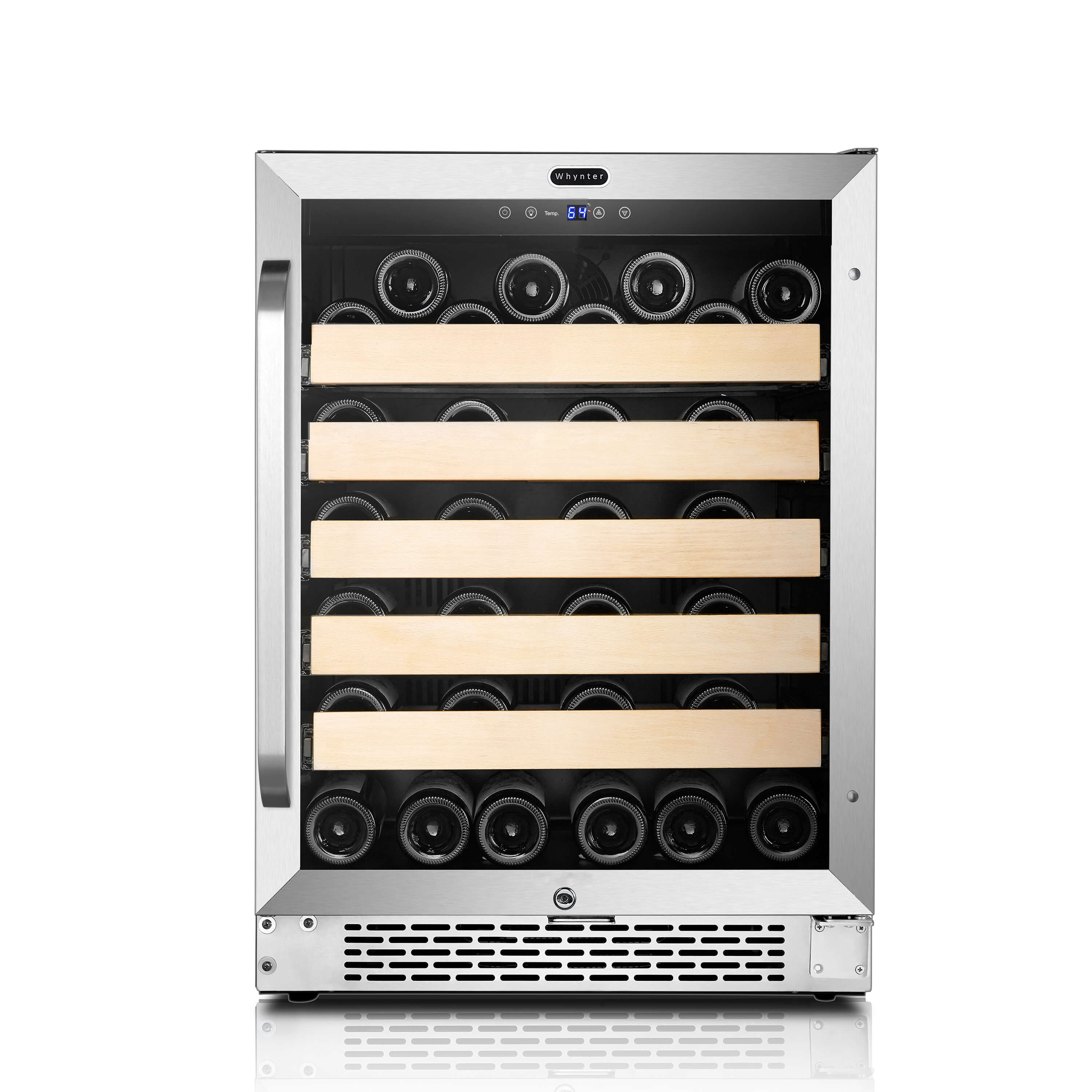 Whynter BWR-541STS 54 Bottle Built-In Stainless Steel Wine Refrigerator