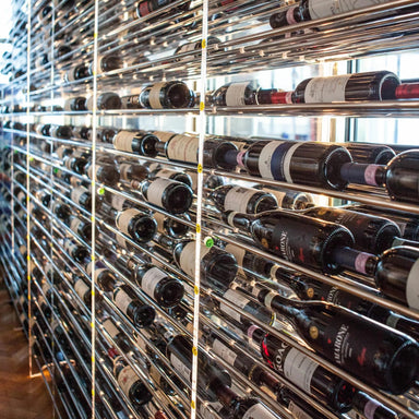 Evolution Wine Tower 72 3C on Wall