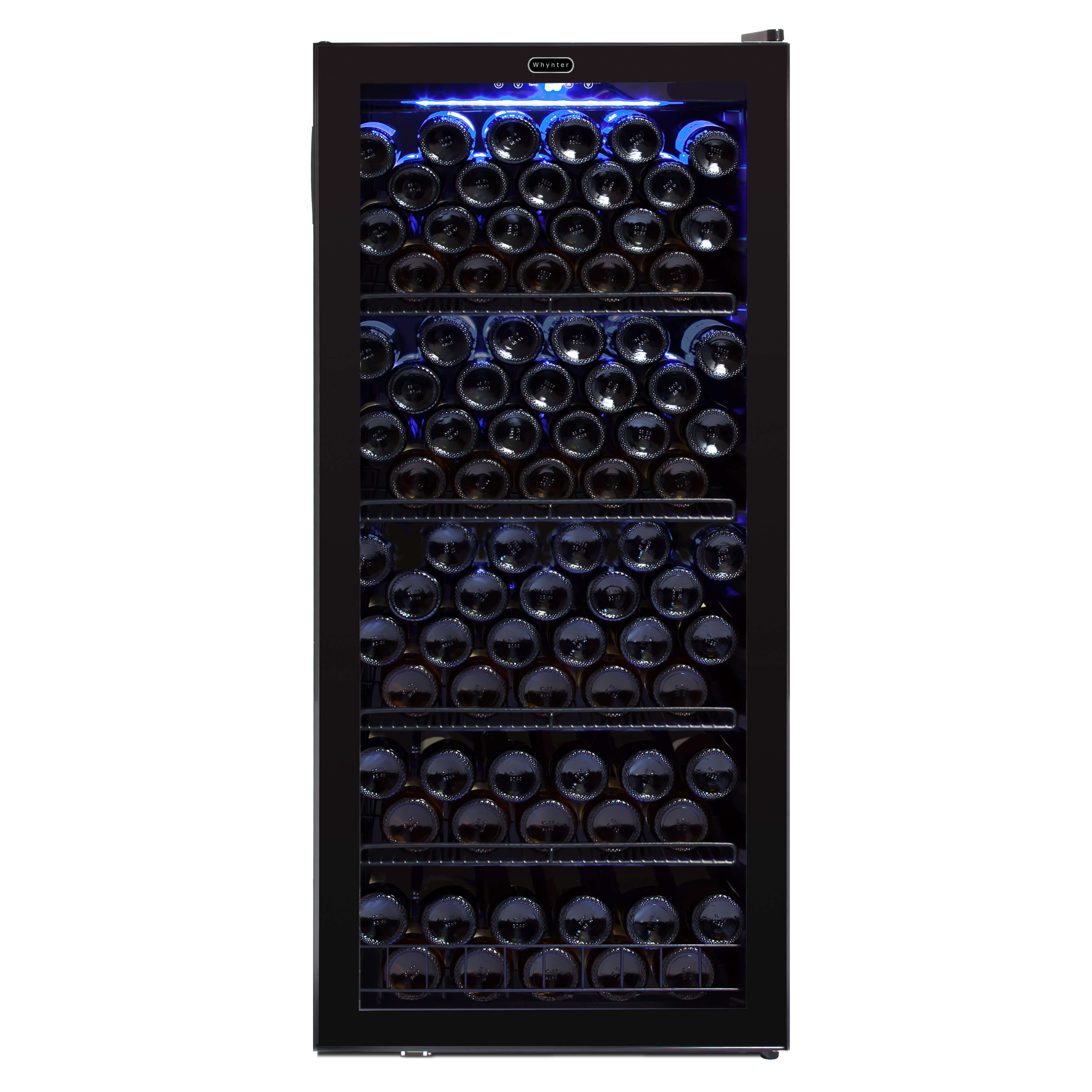 Whynter FWC-1201BB 124 Bottle Freestanding Wine Refrigerator