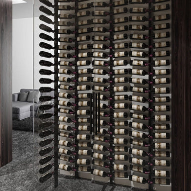 helix single sided wine rack post kit 10 dual in room