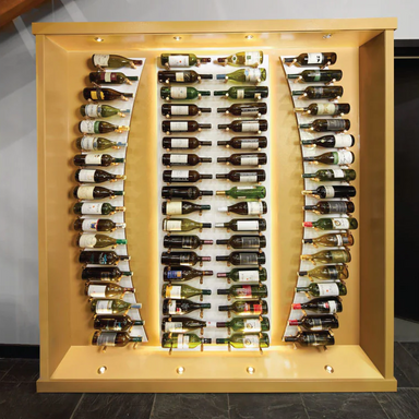 Curved Wine Wall