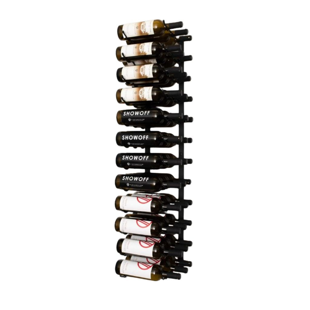 W Series Wine Rack 4 triple matte black